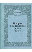 История византийского права