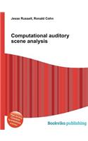 Computational Auditory Scene Analysis