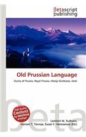 Old Prussian Language: (English)