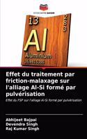 Effet du traitement par friction-malaxage sur l'alliage Al-Si formé par pulvérisation