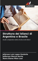Struttura dei bilanci di Argentina e Brasile