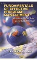 Fundamentals of Effective Program Management: A Process Approach Based on the Global Standard