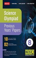 MTG Science (NSO) Olympiad Previous Years Papers with Mock Test Papers Class 8 - Sample OMR Sheet with Chapterwise Analysis | SOF Olympiad Books For 2023-24 Exam MTG Editorial Board