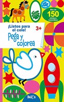Pega y colorea 3+