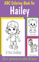 ABC Coloring Book for Hailey
