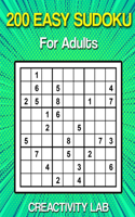 200 Easy Sudoku For Adults