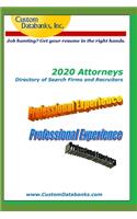 2020 Attorneys Directory of Search Firms and Recruiters