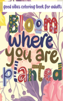 Good Vibes Coloring Book For Adults