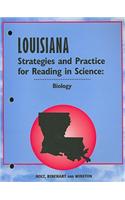 Louisiana Biology Strategies and Practice for Reading in Science