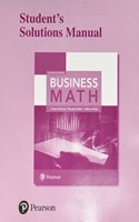 Student Solutions Manual for Business Math