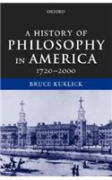 A History of Philosophy in America