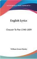 English Lyrics