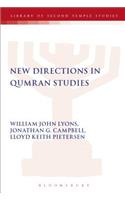 New Directions in Qumran Studies