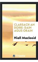 Clarsach an Doire: Gaelis Poems and Songs