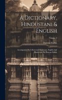 Dictionary, Hindustani & English
