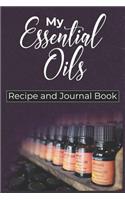 My Essential Oils Recipe and Journal Book