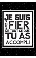Je Suis Fier De Toi Journal
