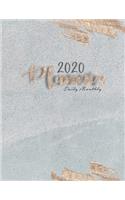 Daily Monthly Planner 2020