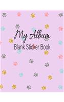 My Album Blank Sticker Book