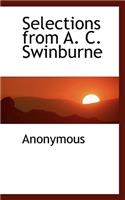 Selections from A. C. Swinburne