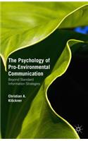 Psychology of Pro-Environmental Communication