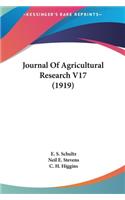 Journal of Agricultural Research V17 (1919)