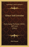 Alsace And Lorraine