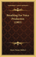 Breathing For Voice Production (1903)