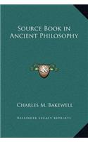 Source Book in Ancient Philosophy