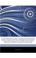 Articles on People from Troup County, Georgia, Including