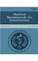 Modified Nanodiamonds for Detoxification