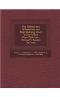 Das Gebiss Der Schnecken Zur Begrundung Einer Naturlichen Classification