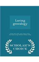 Loring genealogy - Scholar's Choice Edition