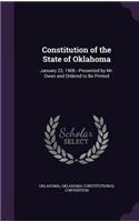 Constitution of the State of Oklahoma