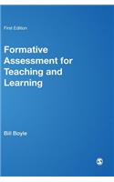 Formative Assessment for Teaching and Learning