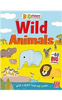 Big Stickers for Tiny Hands: Wild Animals