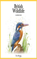 2026 Bree Merryn British Wildlife Wall Calendar