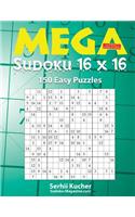 Mega Sudoku 16 X 16 - 150 Easy Puzzles