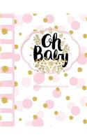 Baby Shower Guest Book Girl