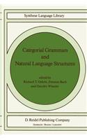 Categorial Grammars and Natural Language Structures