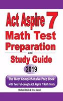 ACT Aspire 7 Math Test Preparation and Study Guide