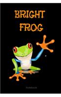 Bright Frog Composition Notebook