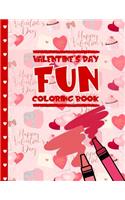 Valentine's Day Fun Coloring Book