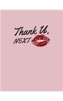thank u next journal: thank u, next journal(7 Thank U Next Journal)