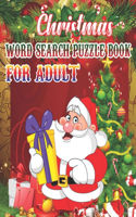 Christmas Word Search Puzzle book For Adult