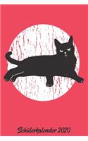 Schülerkalender 2020: Kalender DIN A5 2020 1 Tag = 1 Seite mit großem Tagesplaner und großartiger Übersicht. Monatsübersicht, Erinnerung und Notizen in diesem Kalenderbuc