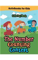 The Number Counting Contest Coloring Book: (English)