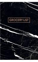 Grocery List