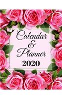 Calendar and planner 2020