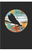 Dragonfly Circle: Dragonflies Notebook, Dotted Bullet (6" x 9" - 120 pages) Animal Themed Notebook for Daily Journal, Diary, and Gift